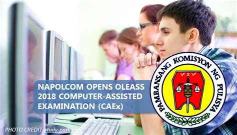 Napolcom opens sched for computer.